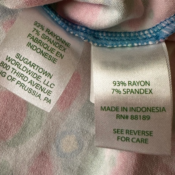 Lilly Pulitzer UPF 50+ Sophie Dress Zanizbar Blue Bunny Business Size Medium - Picture 15 of 16